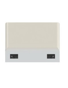 Caja de FO. para 2 adaptadores SC Simplex 1