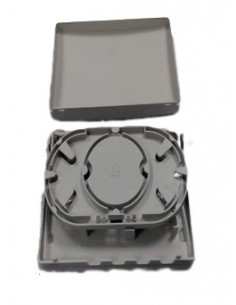 Caja de F.O. para 4 adaptadores SC Simplex  LC Duplex 1 2