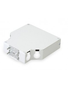 Caja metálica para carril Din para 8 tomas SC SIMPLEX - LC DUPLEX 1 2