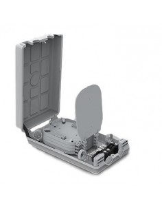 Caja de empalme de F.O. para 24 fusiones y derivación FTTH 1