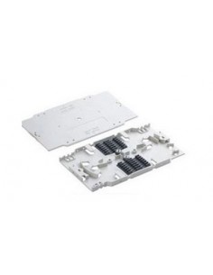 Cassete de fusión para 12 Fibra Ópticas rectangular con peine