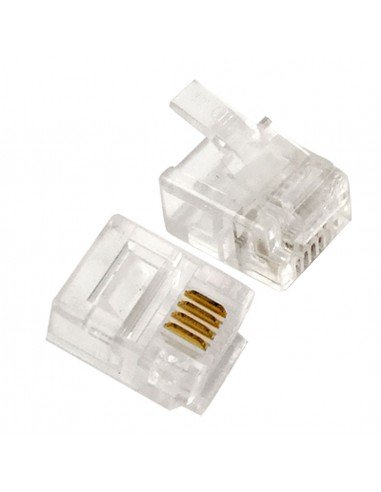 Conector 4V RJ11 6PC4C