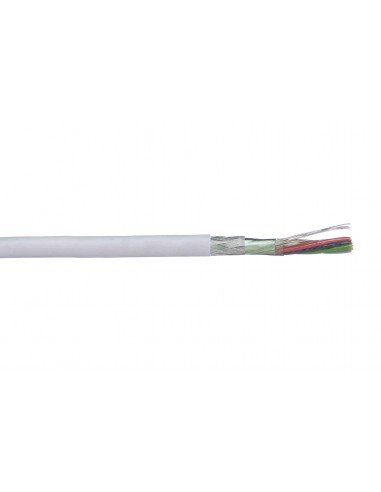 Cable alarma apantallado con alimentación MPA 2 + 6 LH Armado