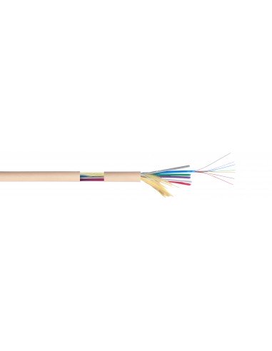 Cable de fibra óptica multifibra monomodo de 48 fibras interior-exterior