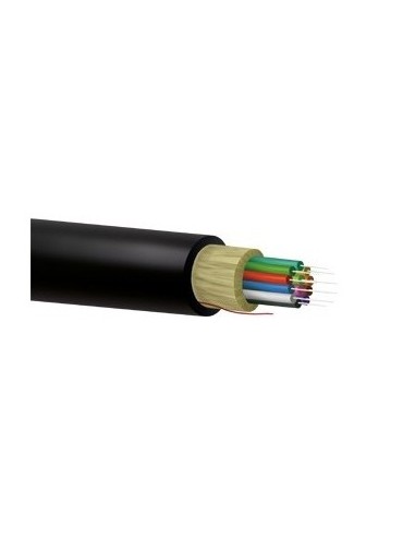 Cable de Fibra Óptica para Instalaciones en Exterior & Interior 1 Fibra, 50M Elfcam® Monomodo Simplex 9/125µm OS2 