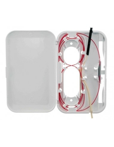 Caja F.O. para 1 adaptador SC Simplex-LC Duplex FTTH (1)