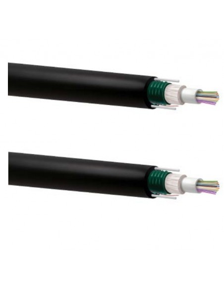 Cables de fibra óptica multimodo holgada armadura metálica