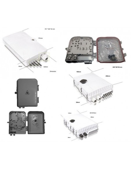 Caja de exterior IP-65 Fibra